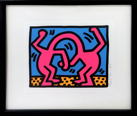 Keith Haring, ‘"UNTITLED" FROM POP SHOP I’, 1988