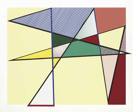 Roy Lichtenstein, ‘Imperfect 67 x 79 7/8", from Imperfect Series’, 1988