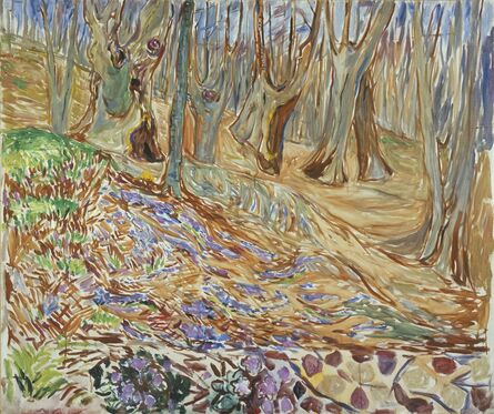 Edvard Munch, ‘Spring in the Elm Forest’, 1923