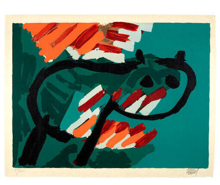 Karel Appel, ‘Green Cat’, 1979
