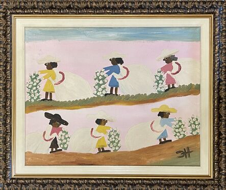 Clementine Hunter, ‘Cotton Picking’, 1965-1975