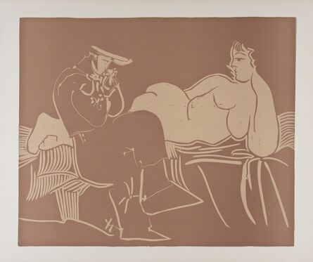 Pablo Picasso, ‘L'Aubade, avec Femme Accoudée’, 1959