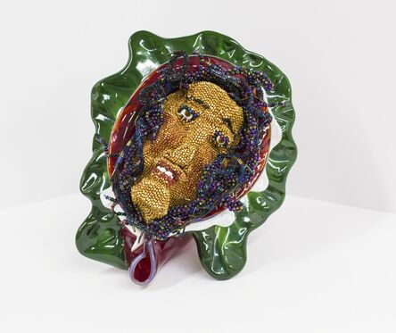 Joyce J. Scott, ‘Pussy Melon’, 1994
