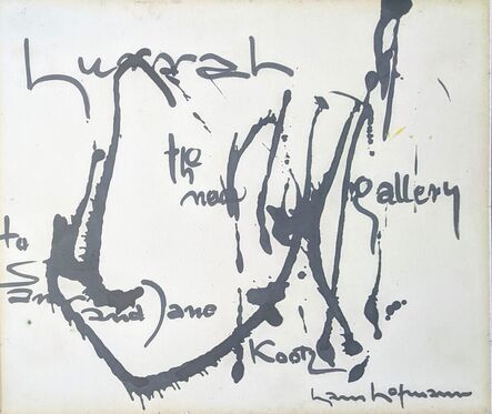 Hans Hofmann, ‘Hurrah for the new gallery’, 1959