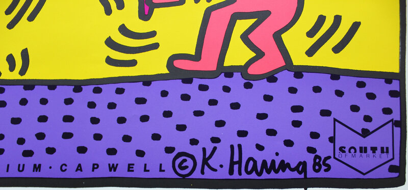 Keith Haring, ‘Keith Haring for Emporium Capwell’, 1985, Ephemera or Merchandise, Offset lithograph, EHC Fine Art Gallery Auction