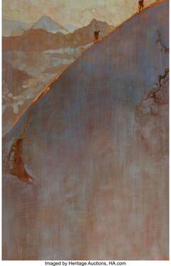 Bernhard Fuchs, ‘Five Days One Summer, original promotional movie illustration’, 1982