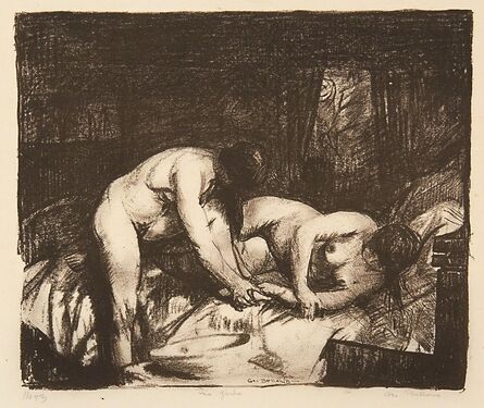 George Bellows, ‘Two Girls’, 1917