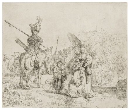 Rembrandt van Rijn, ‘The Baptism of the Eunuch’, 1641