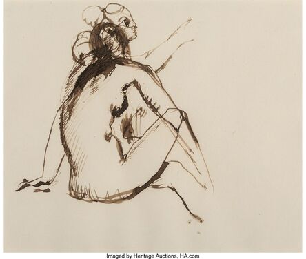 Balthus, ‘Double etude de nu’, 1928