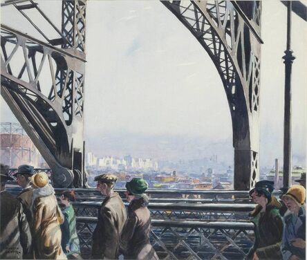 Martin Lewis, ‘On The Bridge’