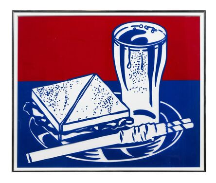Roy Lichtenstein, ‘Sandwich & Soda (from Ten Works x Ten Painters)’, 1964