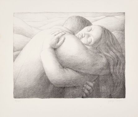 George Tooker, ‘Embrace’, 1982