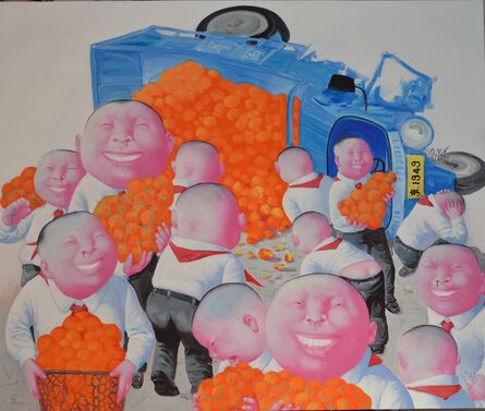 Yin Kun, ‘Looting -Orange’, 2015