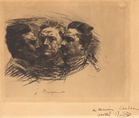 Auguste Rodin, ‘Henri Becque’, 1885