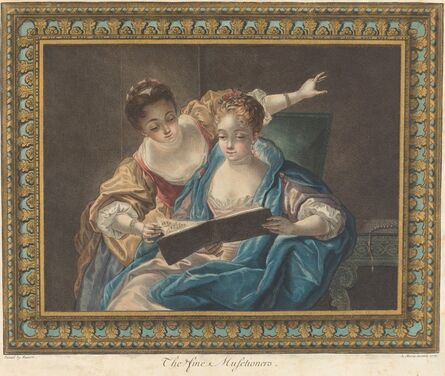 Louis-Marin Bonnet, ‘The Fine Musetioners’, 1775