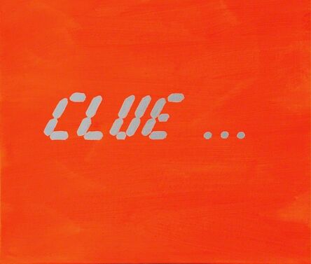 John Boone, ‘Clue’, 2016