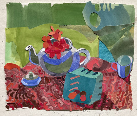 Elizabeth Bisbing, ‘Tea Pot and Grape Tomatoes ’, 2022