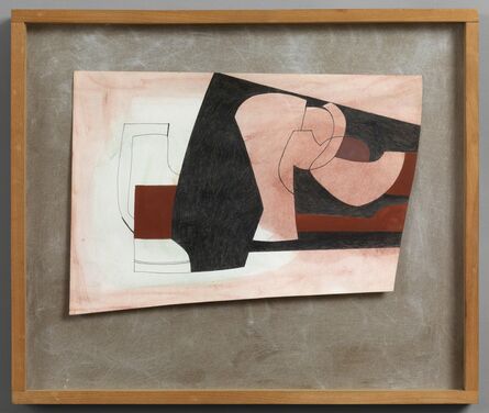 Ben Nicholson, ‘Pink, Red and Black’, 1978