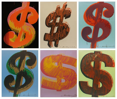 Andy Warhol, ‘$ (1) FS II.274-279’, 1982
