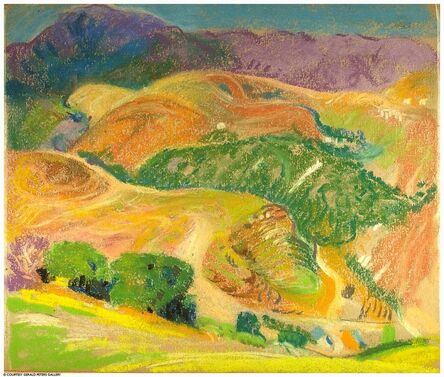 Albert Krehbiel, ‘Abstract Hills, California’, 1919