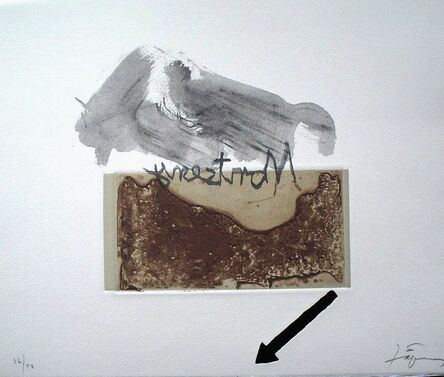 Antoni Tàpies, ‘Variacions sobre un rectangle 4’, 2001