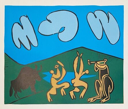 Pablo Picasso, ‘Bacchanale au taureau noir’, 1963