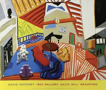 David Hockney, ‘Montcalm Interior At 7 O'Clock’, 1988