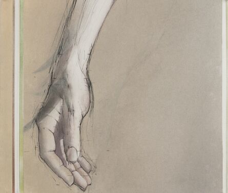 Stephen Namara, ‘Hand Study / dry pigment on archival paper ’, 2019