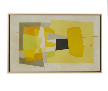 Saloua Raouda Choucair, ‘Composition in Yellow’, 1962-1965