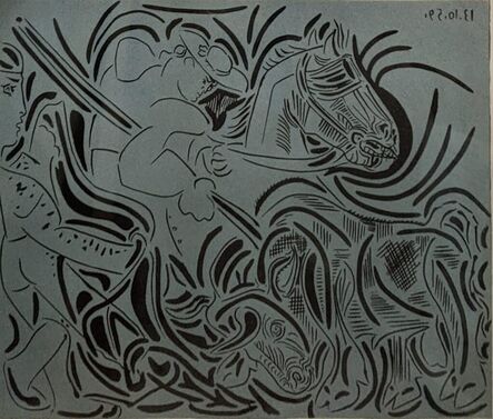 Pablo Picasso, ‘Picador picando al toro’, 1959-1961