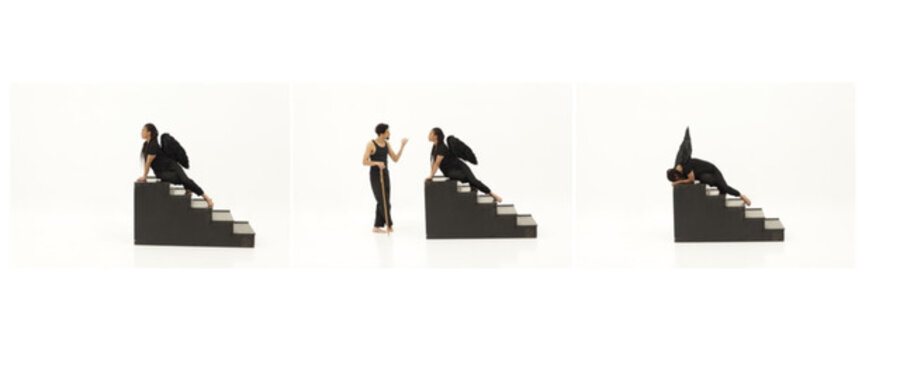 Heroines, Birds and Monsters series, Triptych 2, Sphinx