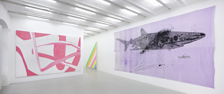 Michel Majerus, 'Beautiful Way', curated by Charles Asprey, Installation view Michel Majerus Estate, 2013