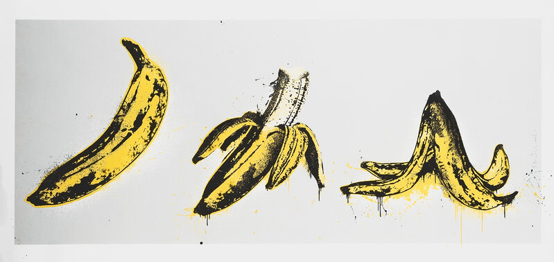Mr. Brainwash, ‘Banana Split (Grey)’, 2015, Print, Screenprint in colours on Archival Art paper, Tate Ward Auctions