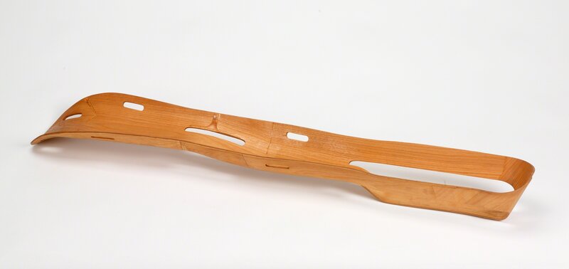 Charles and Ray Eames, ‘Leg Splint for U.S. Navy’, ca. 1943, Design/Decorative Art, Molded plywood, RISD Museum