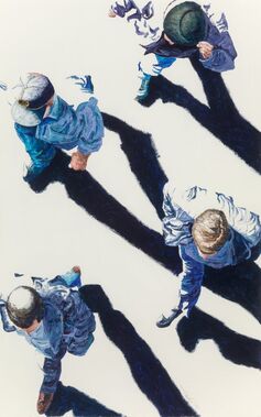 James Zwadlo, ‘Pedestrians IX’, 1991
