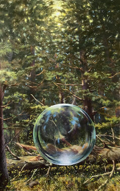 Ann Getsinger, ‘Vortex and Orb’, 2023
