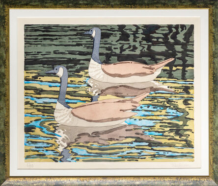 Neil G. Welliver, ‘Canada Geese’, 1978