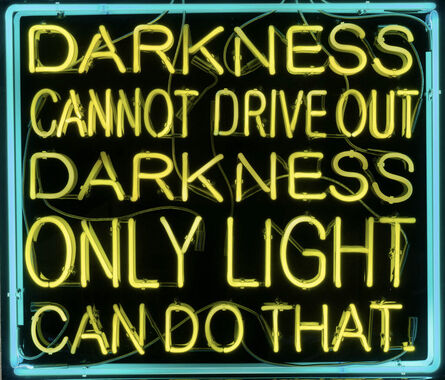 Patrick Martinez, ‘ Darkness Cannot Drive Out Darkness Only Light Can Do That’, 2021