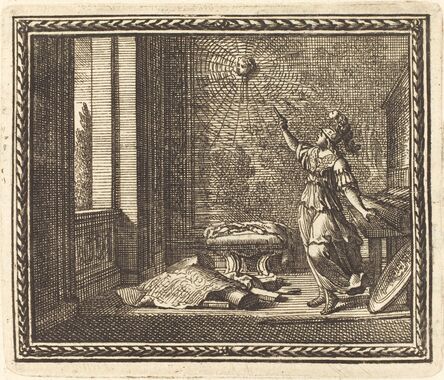 Jean Lepautre, ‘Minerva Changing Arachne into a Spider’, published 1676