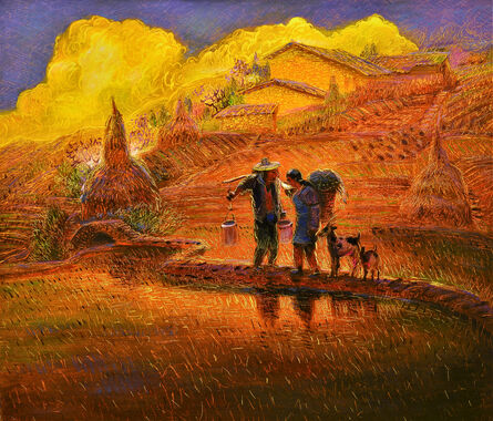 Luo Zhongli, ‘Romance in the Ba Mountains’, 1999