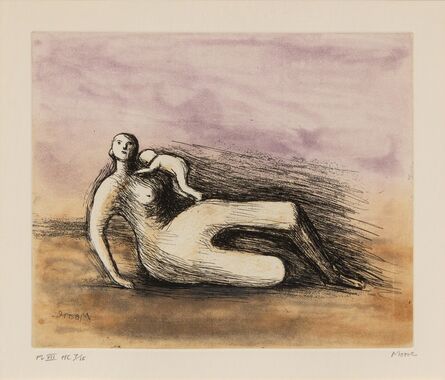 Henry Moore, ‘Mother and Child VII’, 1983