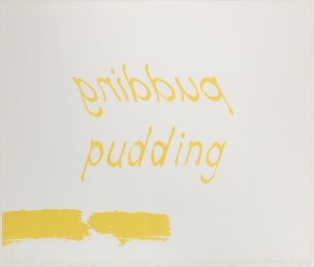 Bruce Nauman, ‘Proof of Pudding’, 1975