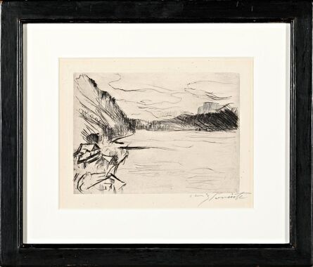Lovis Corinth, ‘Am Walchensee’, 1923