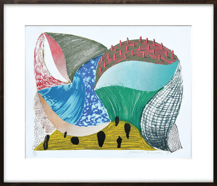 David Hockney, ‘Gorge d'Incre (from Some More New Prints).’, 1993