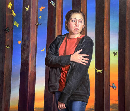 Rigoberto A. Gonzalez, ‘Mariposas en el Muro (Butterflies on the Wall)’, 2021