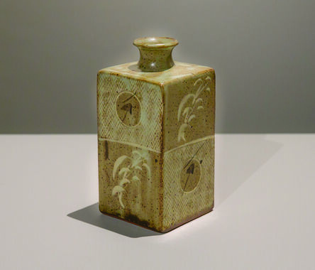 Tatsuzo Shimaoka, ‘Mold-Pressed Bottle’, ca. 1990