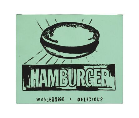 Andy Warhol, ‘Hamburger vert’, 1986