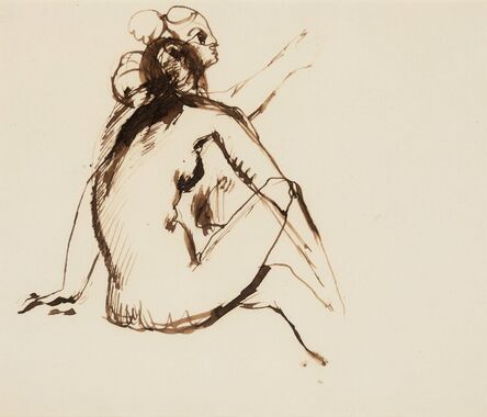 Balthus, ‘Double étude de nu’, circa 1930