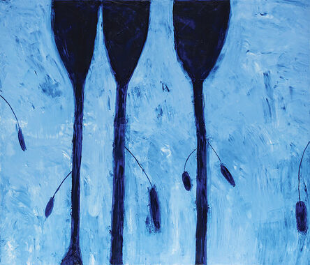 Pietro Lista, ‘Alberi blu’, 2017