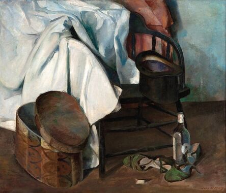 John McCoy, ‘Still Life with Hat Box’, 1937